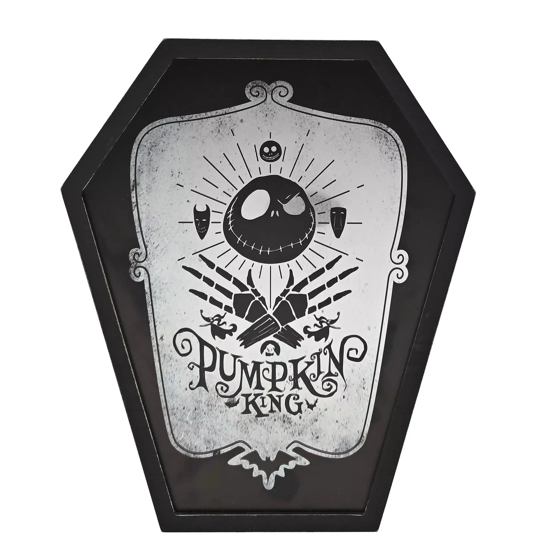 NIGHTMARE BEFORE XMAS - Pumpking King - Decorative Mirrored Plaque