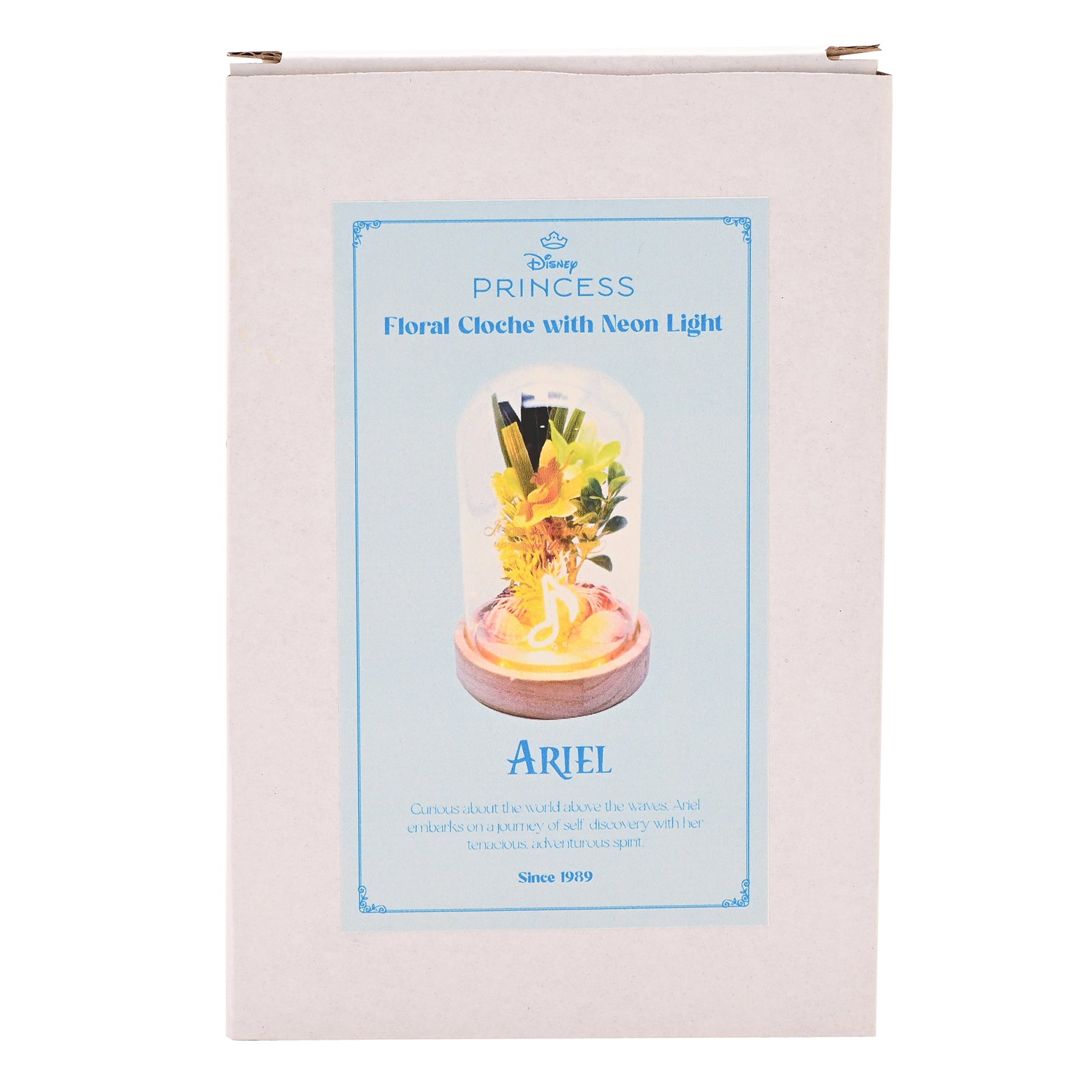 DISNEY PRINCESS - Ariel - Floral Cloche with a Neon Light