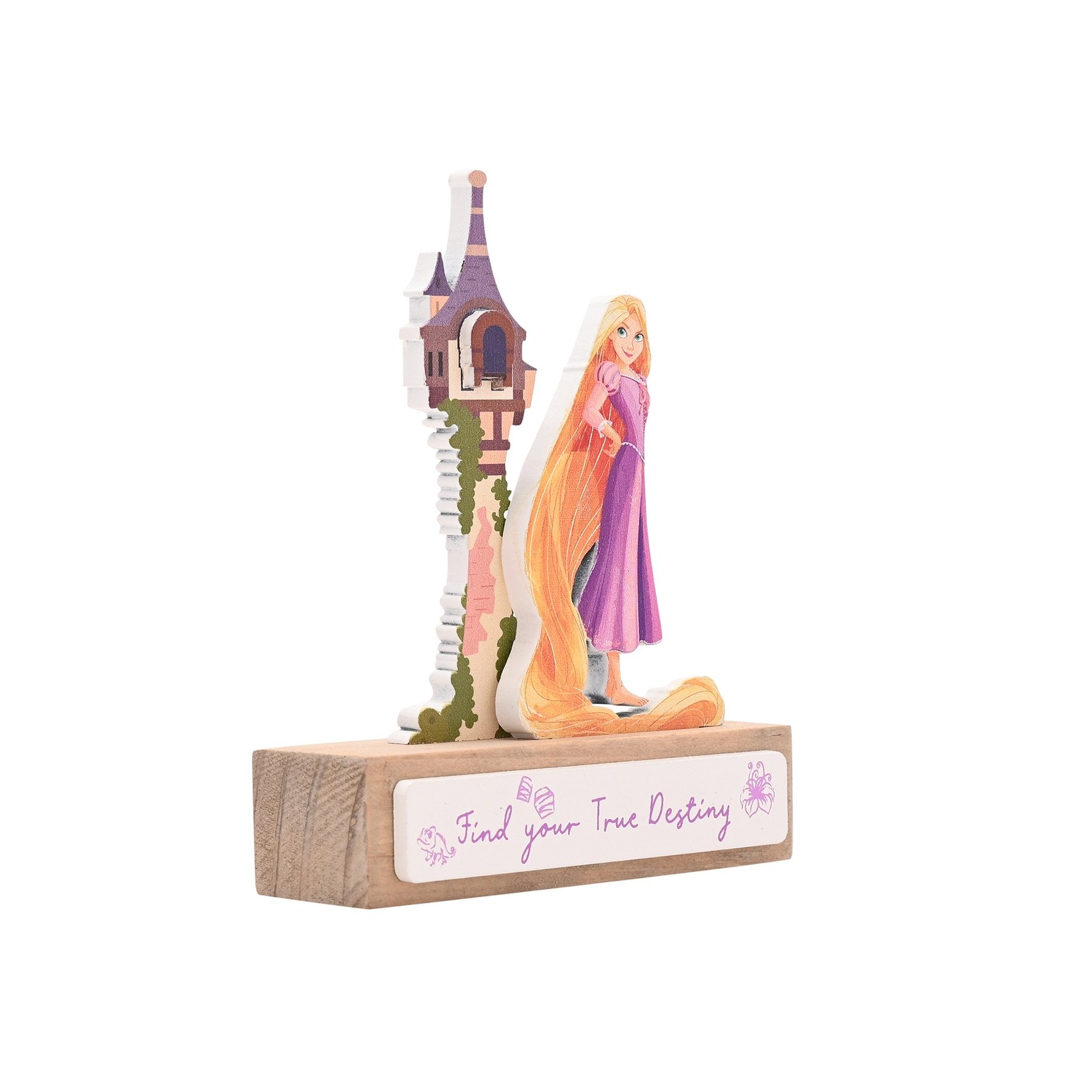 DISNEY PRINCESS - Rapunzel - Mini Castle Plaque