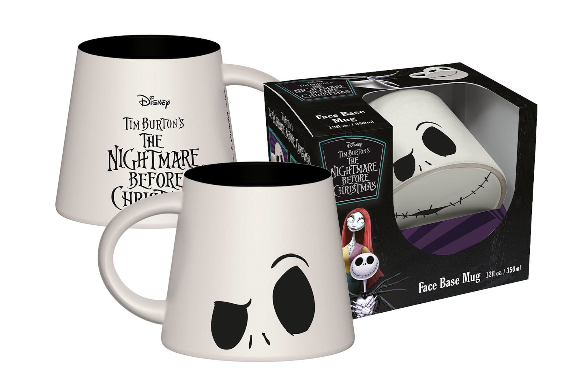 NIGHTMARE BEFORE XMAS - Jack - Face Base Mug 12oz