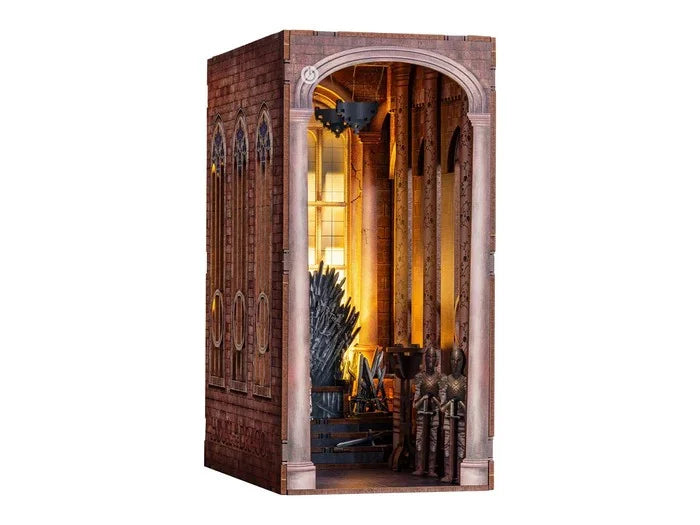 GAME OF THRONES - BOOK NOOK KIT - Iron Throne - 91pc + LED Light