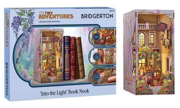 BRIDGERTON - BOOK NOOK KIT - Into the Light - 163pc + LED Light