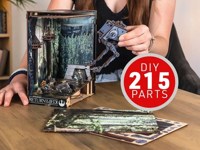 STAR WARS - BOOK NOOK KIT - Battle of Endor - xxpc + LED Light
