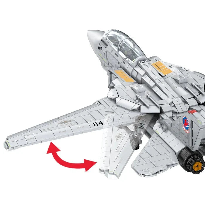 TOP GUN - Maverick's F-14A Tomcat - Brick System 2687pcs