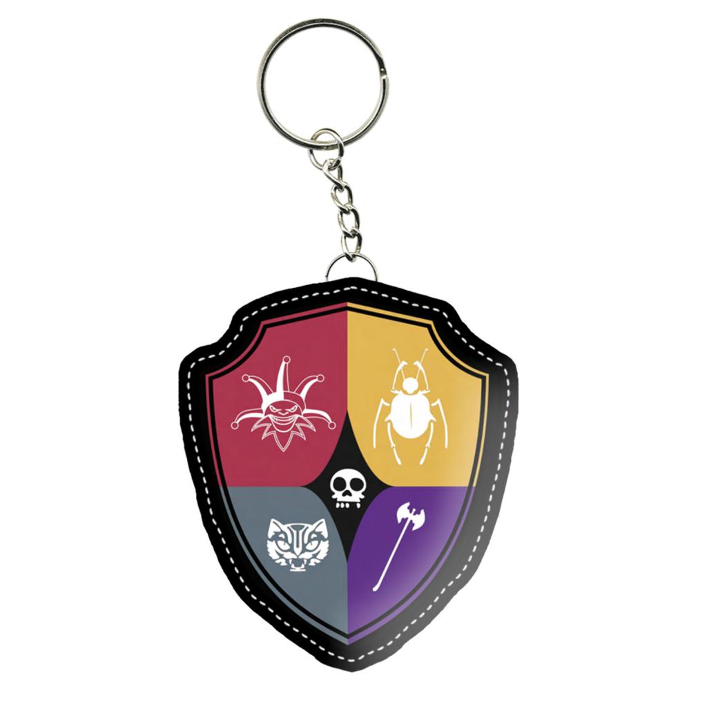 WEDNESDAY - Icons Crest - Rubber Keychain