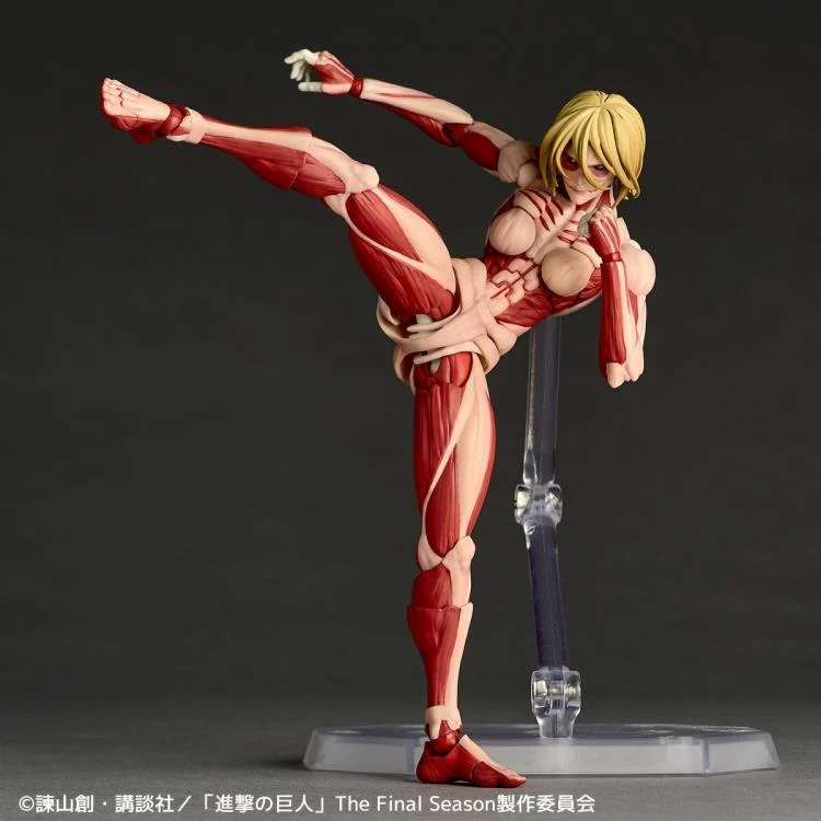 ATTACK ON TITAN - Female Titan - Figurine Revoltech A.Y. 16cm