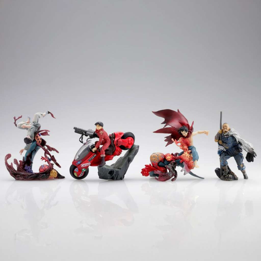 AKIRA - Miniq Part. 4 - Display Kessen Box (6 Figures)