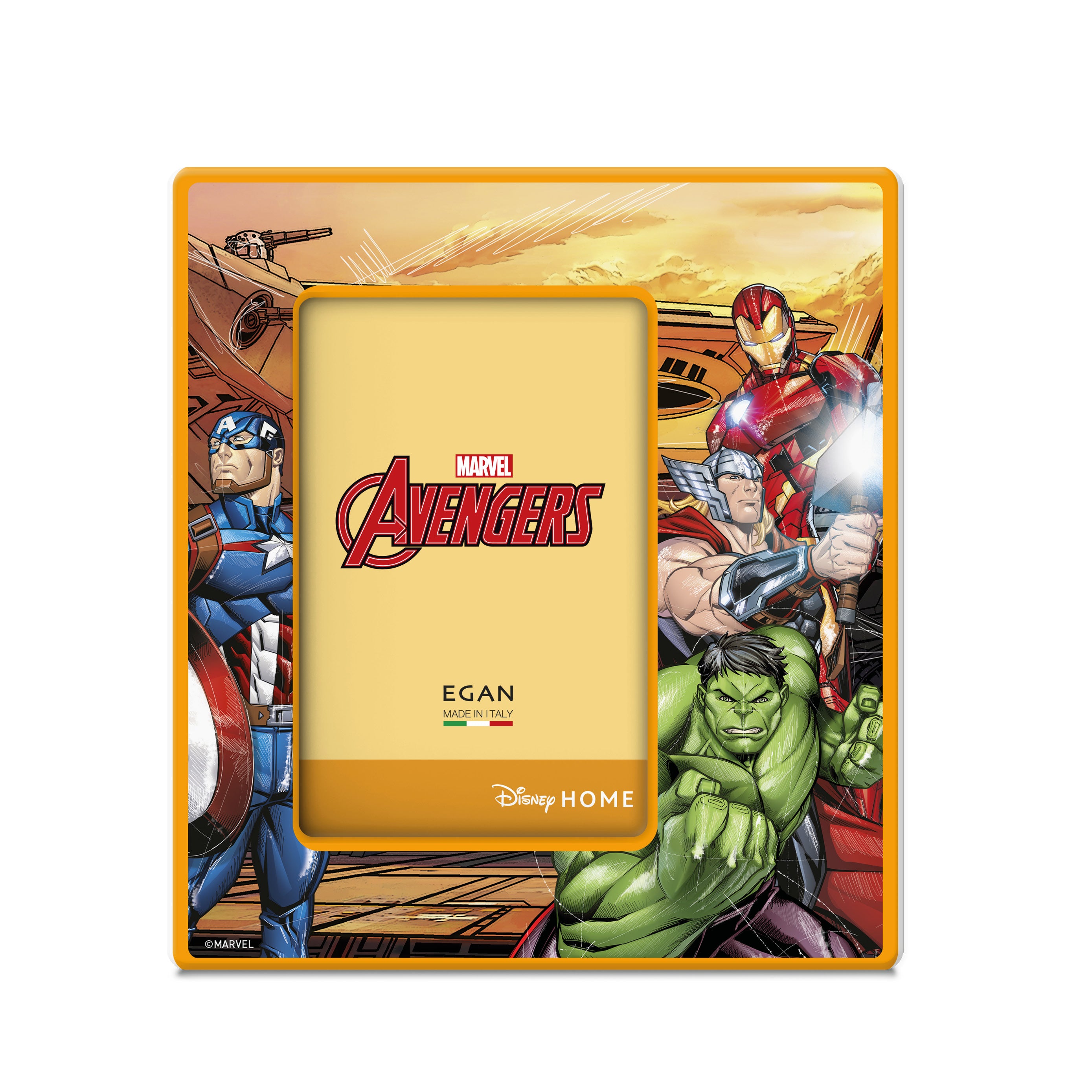 MARVEL - Cadre Photo en Céramique 20x18cm - Avengers