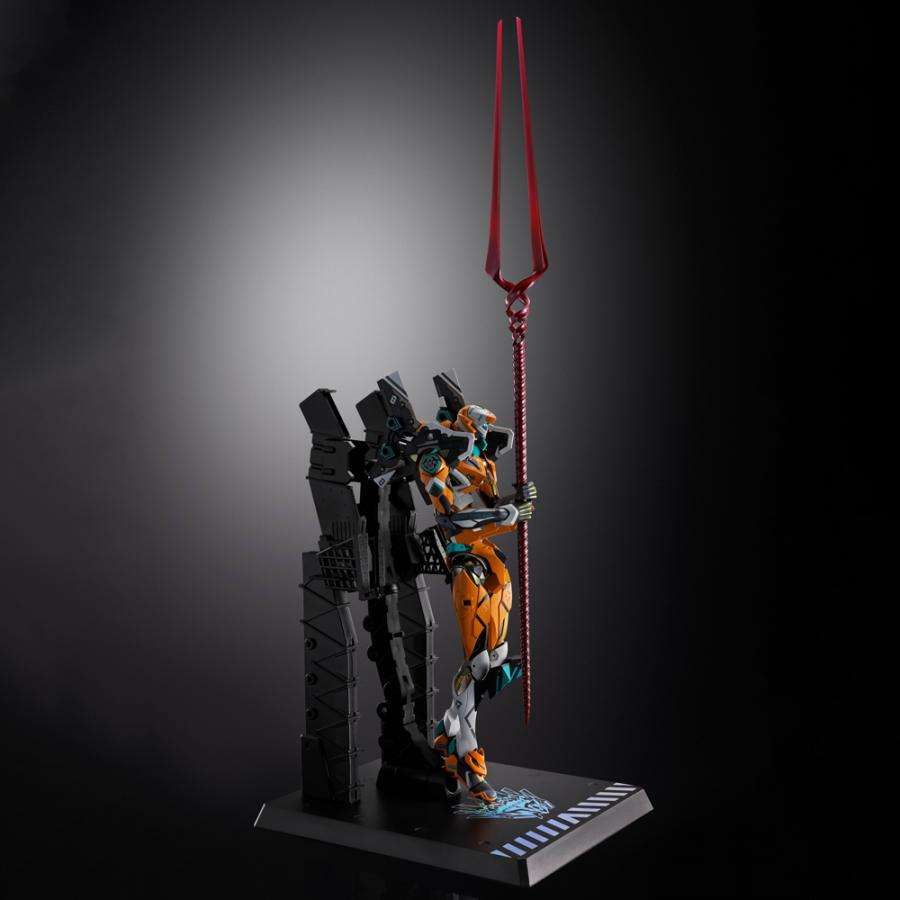 EVANGELION - EVA-00 + Spear of Longinus - Figure Metal Build 30th 22cm