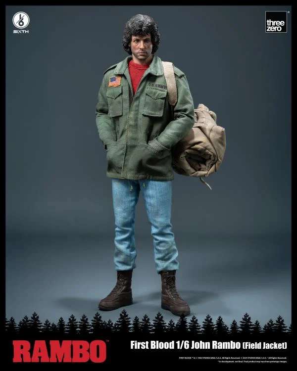 RAMBO FIRST BLOOD - John Rambo "Field Jacket" - Figure 1/6 30cm