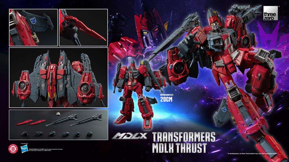 TRANSFORMERS - MDLX Thrust  - Figure 20cm