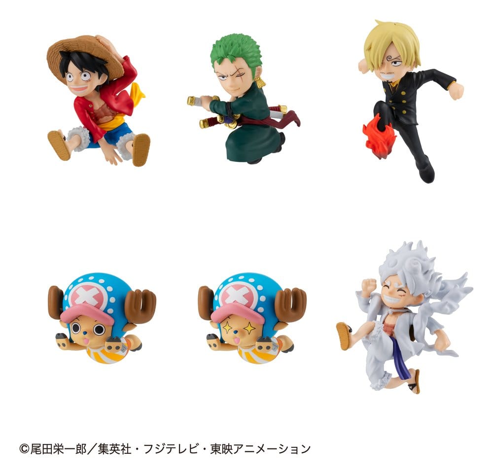 ONE PIECE - Tobimas - Display Figure 5cm (6pcs)