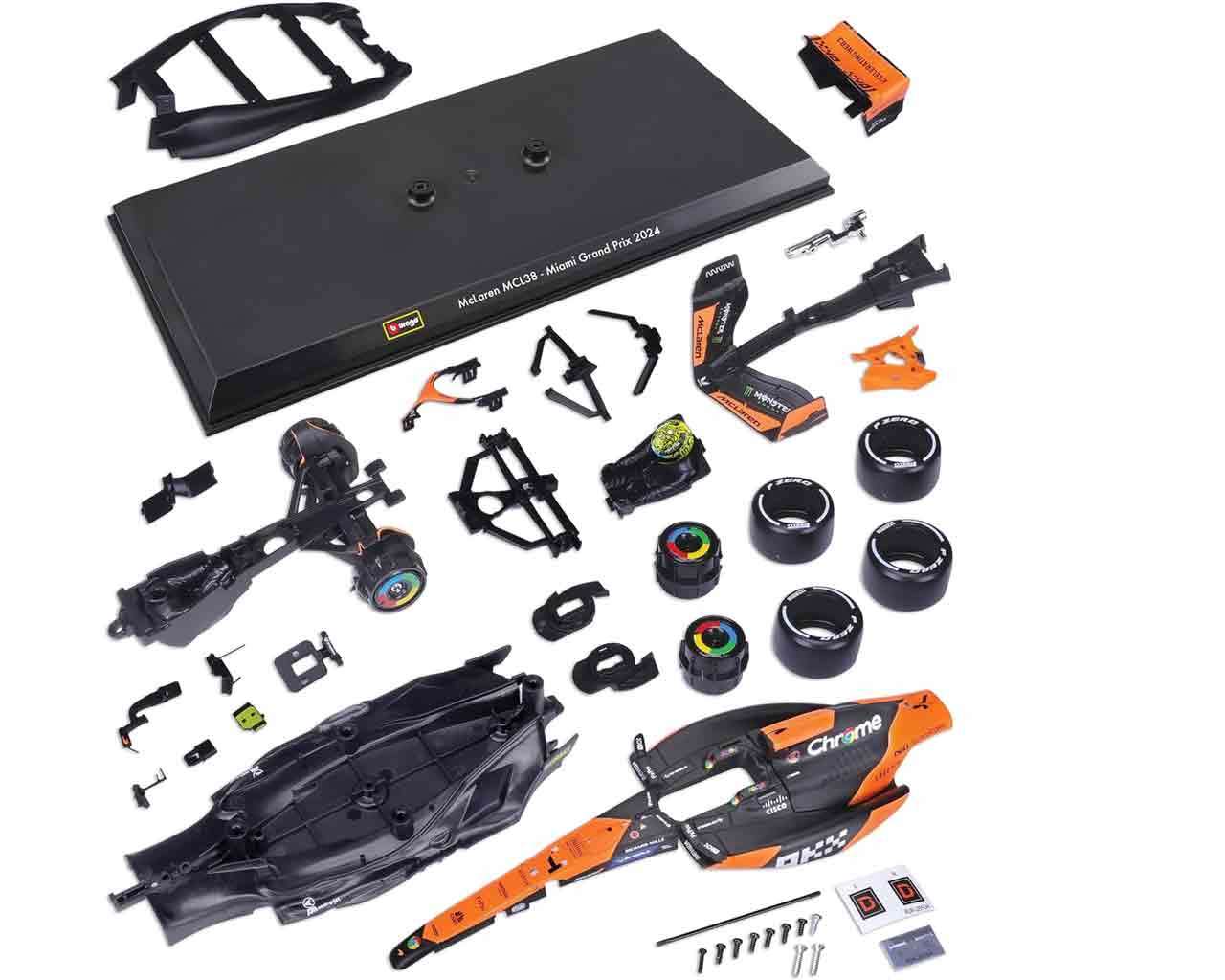 FORMULA 1 - F1 Mclaren Mcl38 Lando Norris - Model Kit 1/24