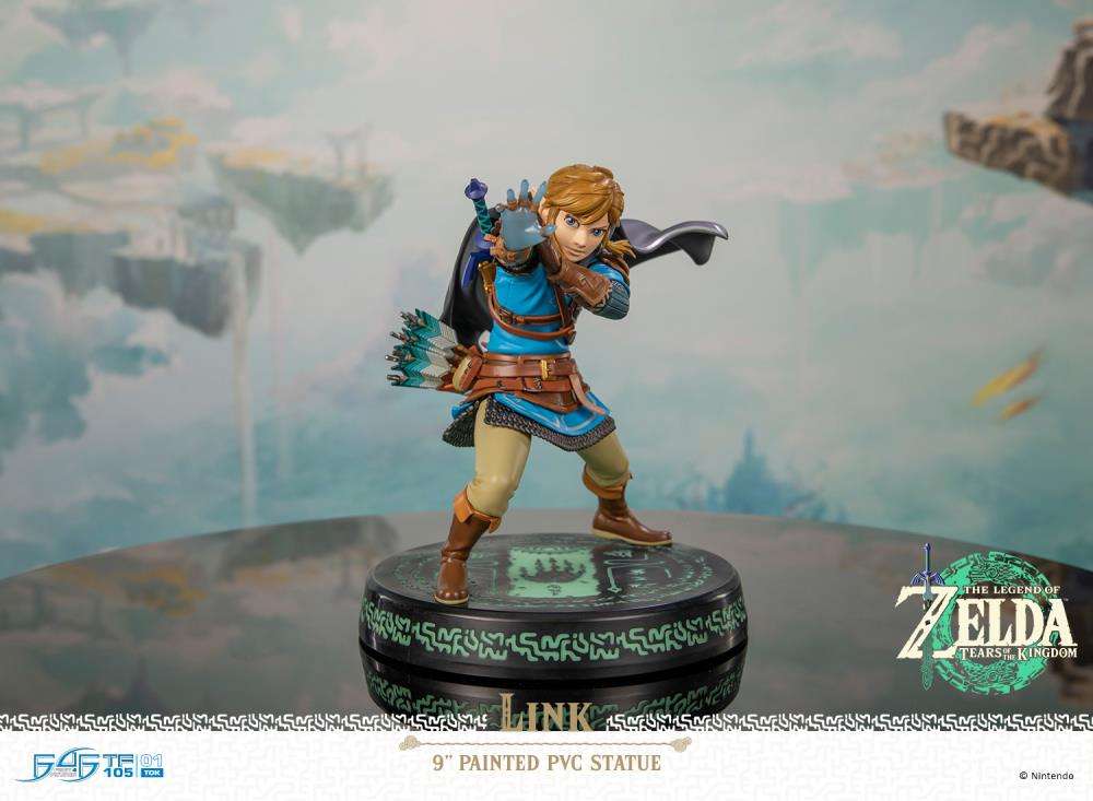 LEGEND OF ZELA TEARS OF THE KINGDOM - Link - Statue 18cm