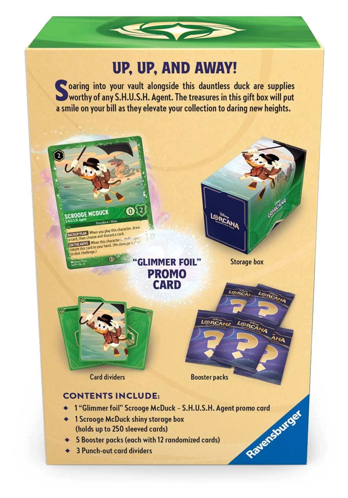 DISNEY - Lorcana - Trading Cards Scrooge McDuck Gift Box - EN