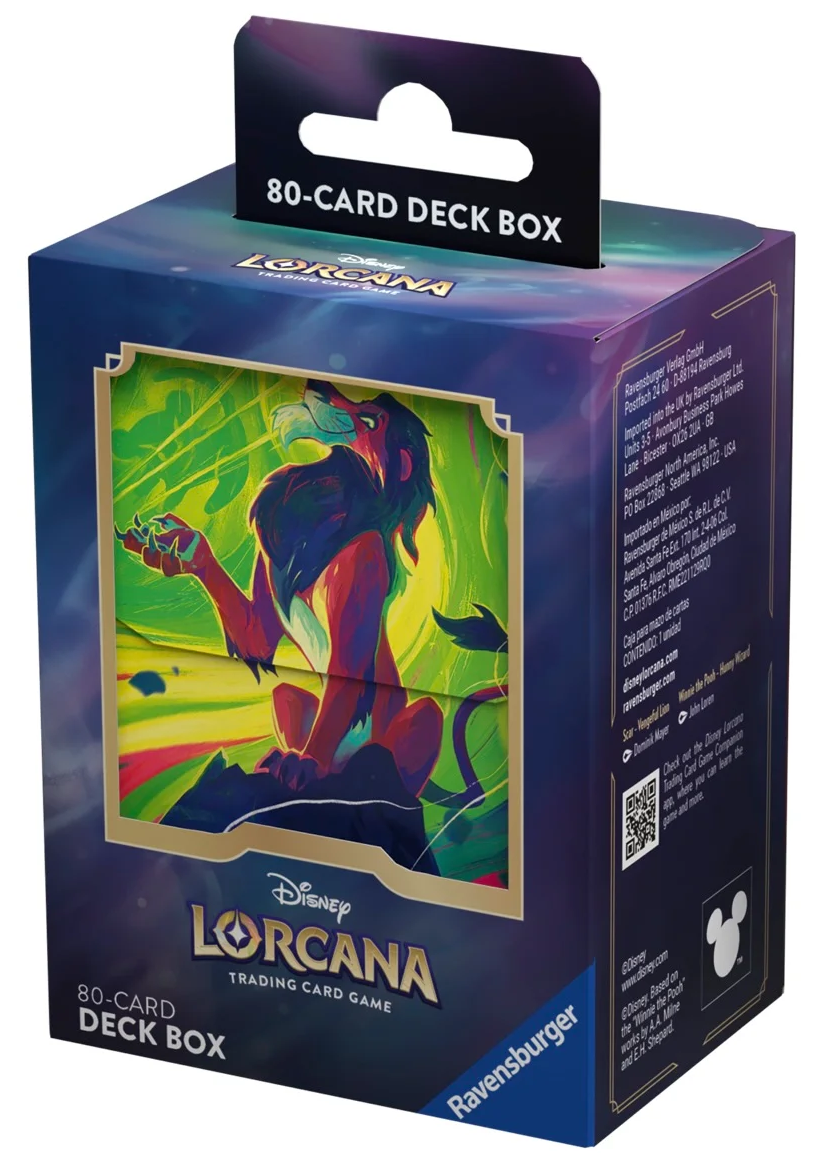 DISNEY - Lorcana - Deck Box - Scar - Chapter 6