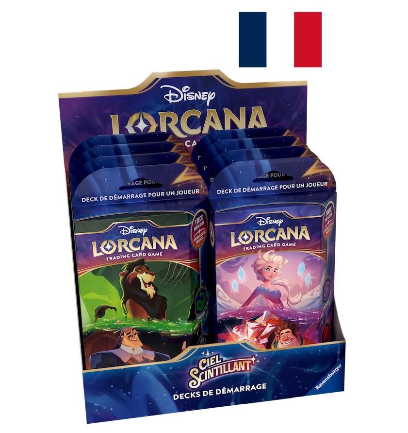 DISNEY - Lorcana - Trading Cards 8 Starters Box Chapter 5 - FR