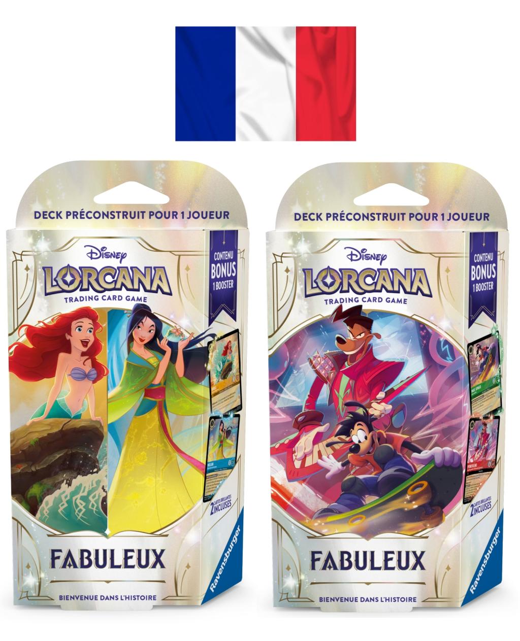 DISNEY - Lorcana - Trading Cards 8 Starters Box Chapter 9 - FR