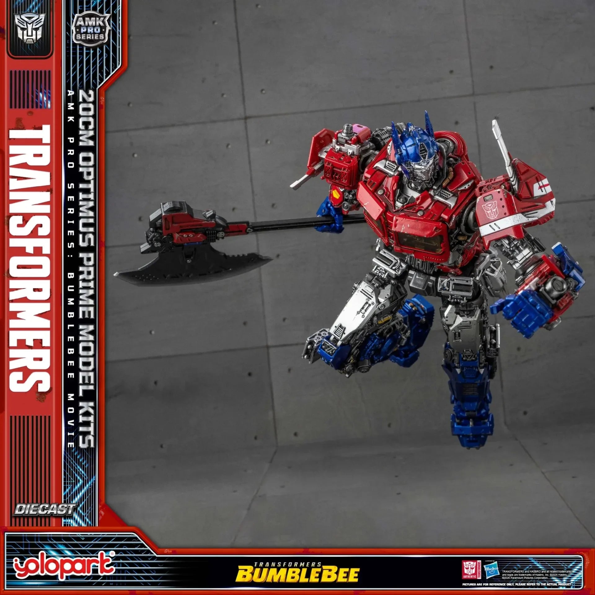 TRANSFORMERS - Optimus Prime - Model Kit AMK Pro 20cm