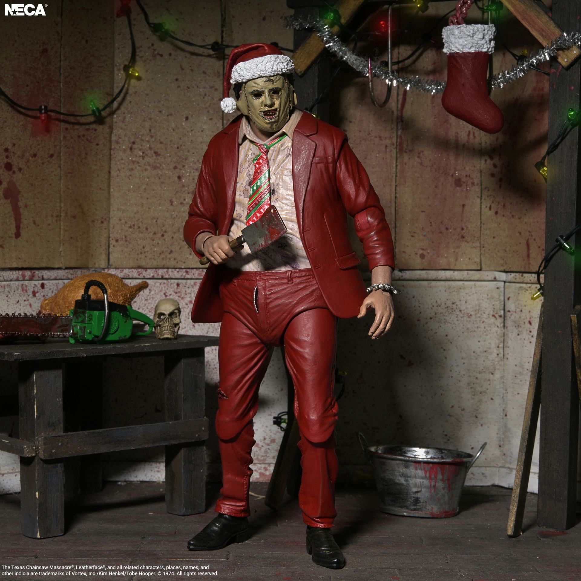 TEXAS CHAINSAW MASSACRE - Santa Leatherface - Figure Ultimate 17cm
