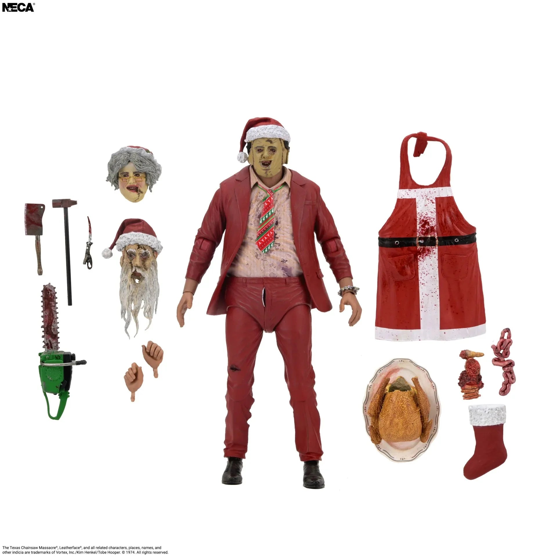 TEXAS CHAINSAW MASSACRE - Santa Leatherface - Figure Ultimate 17cm