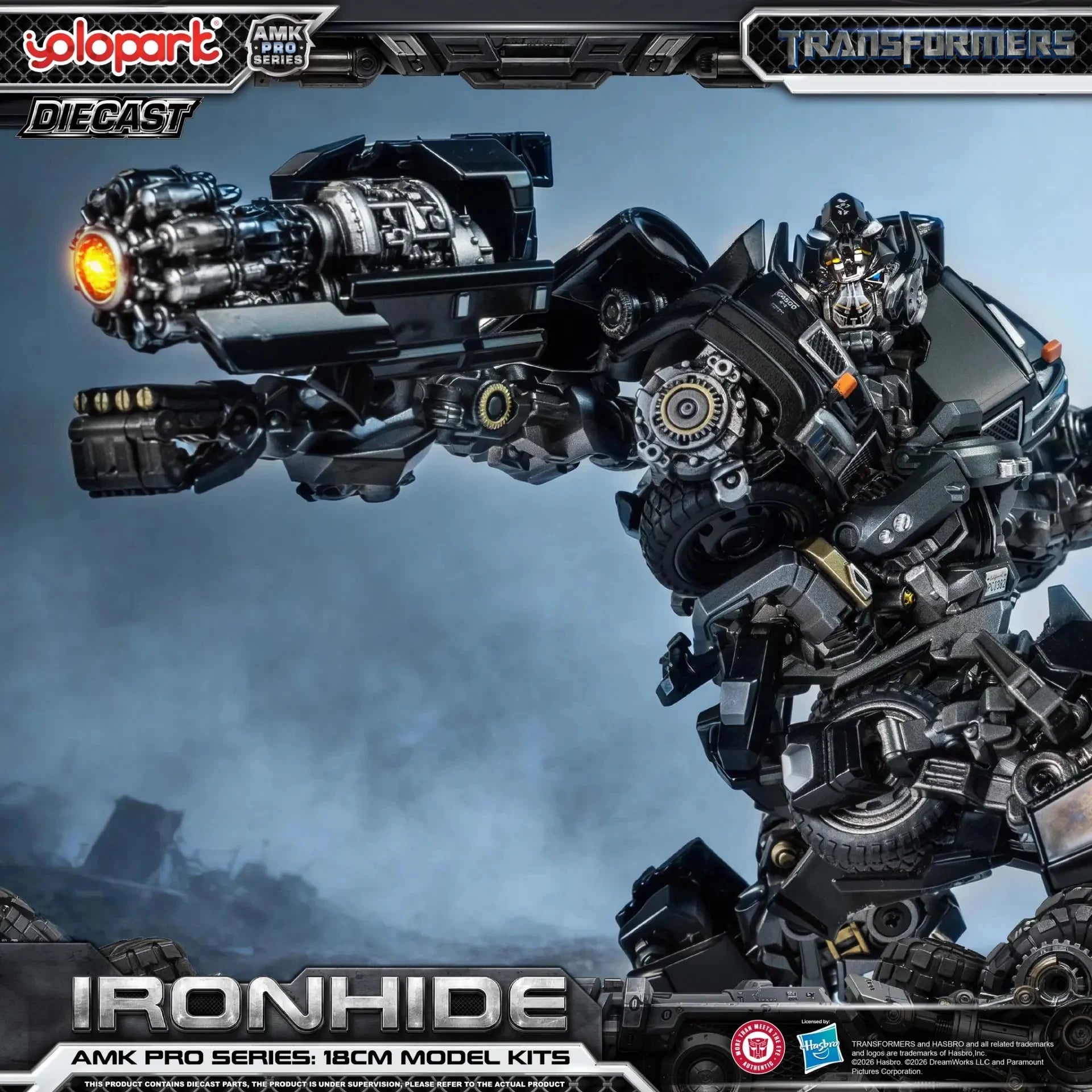 TRANSFORMERS 2007 - Ironhide - Model Kit AMK Pro 18cm