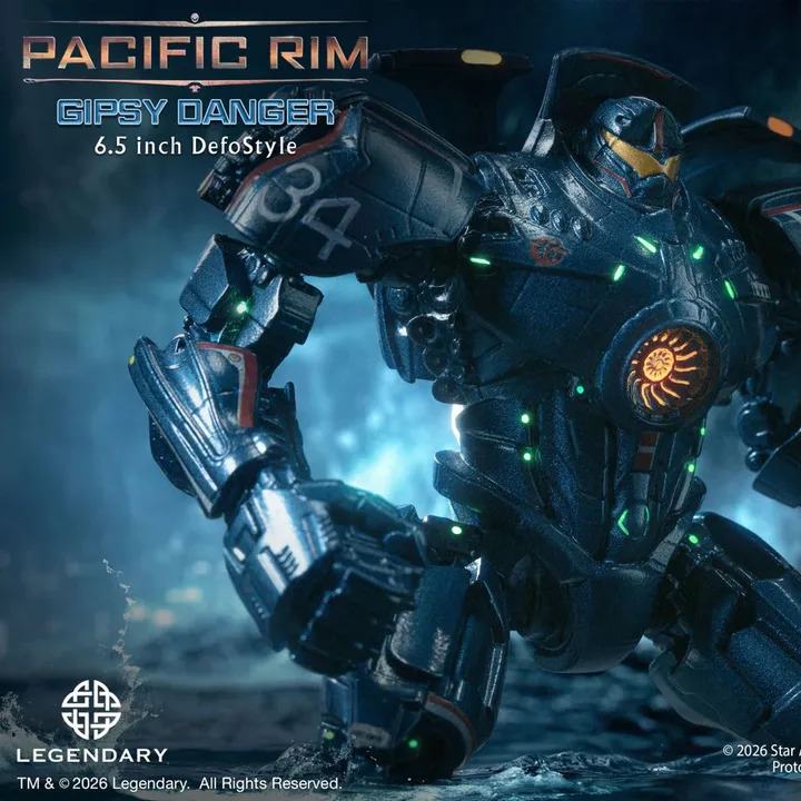 PACIFIC RIM - Gipsy Danger - Figure Defostyle Deluxe 16.5cm