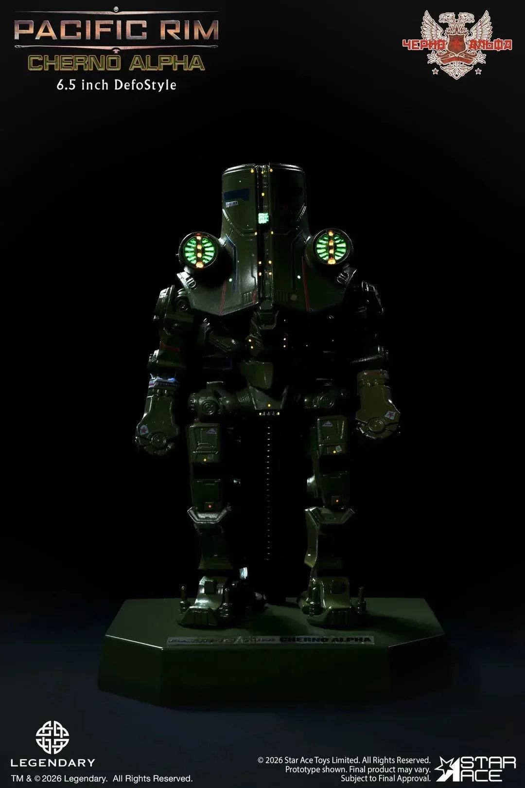 PACIFIC RIM - Cherno Alpha - Figure Defostyle Deluxe 16.5cm