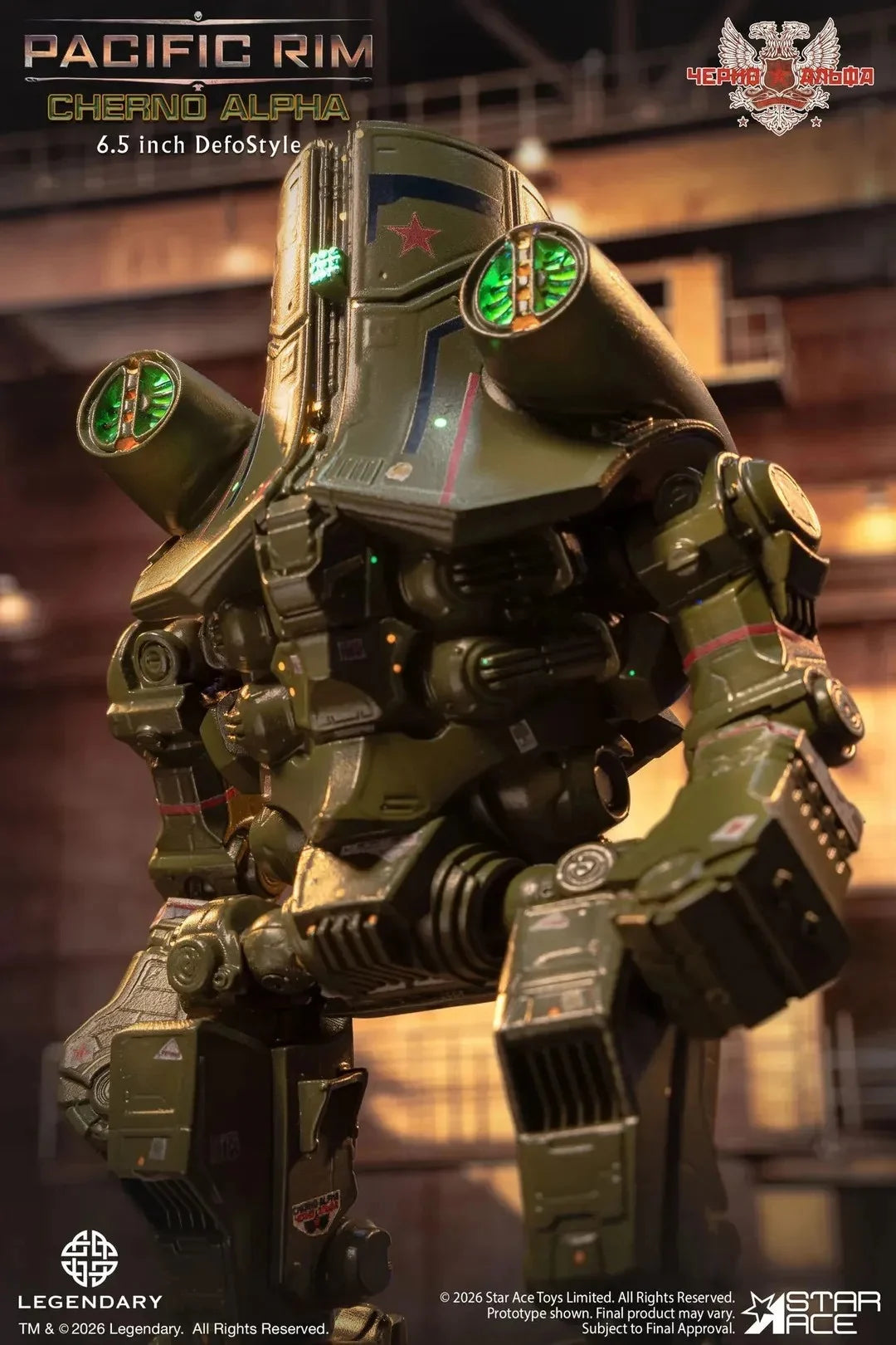 PACIFIC RIM - Cherno Alpha - Figure Defostyle Deluxe 16.5cm