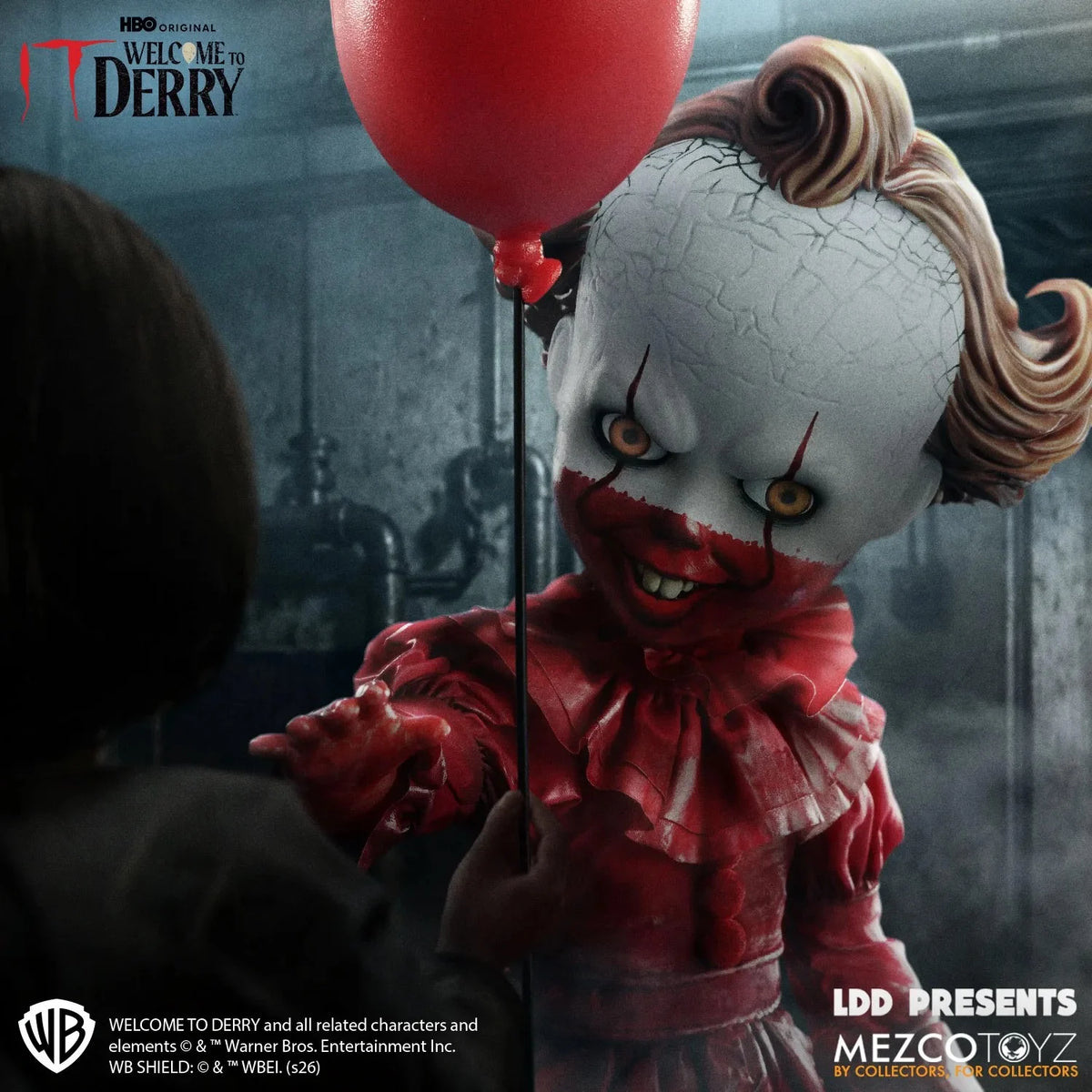 WELCOME TO DERRY - Pennywise - Doll LDD Presents 25cm