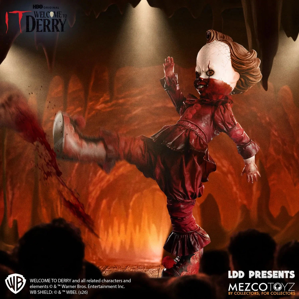 WELCOME TO DERRY - Pennywise - Doll LDD Presents 25cm