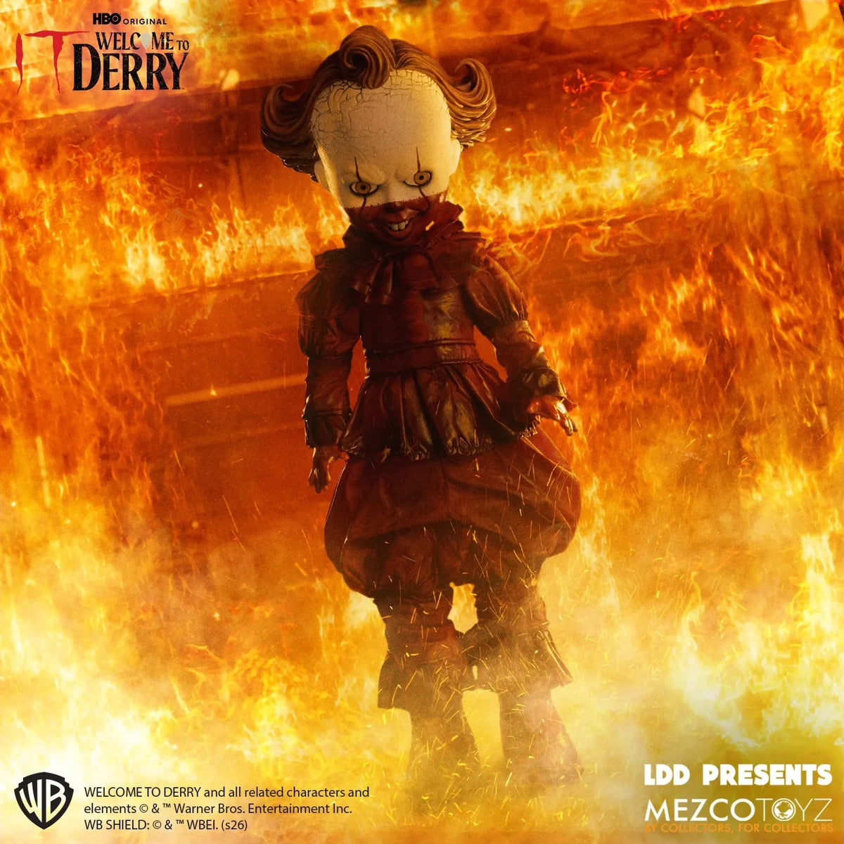 WELCOME TO DERRY - Pennywise - Doll LDD Presents 25cm
