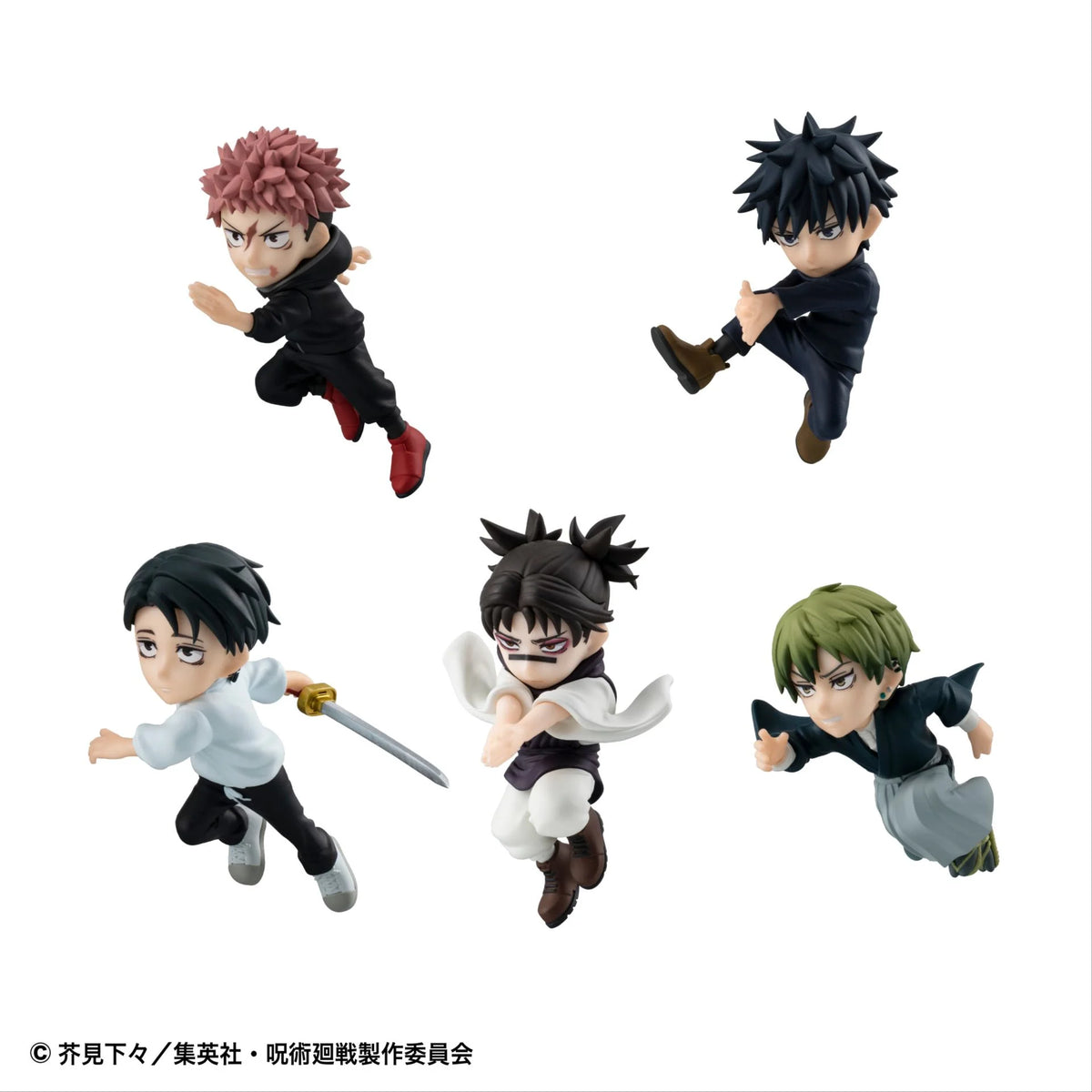 JUJUTSU KAISEN - Tobimas - Display Figure 5cm (6pcs)