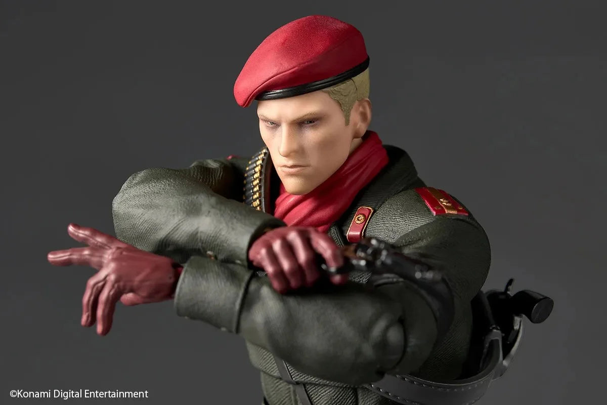 METAL GEAR SOLID DELTA - Ocelot - Figure Revoltech A.Y. 16.5cm