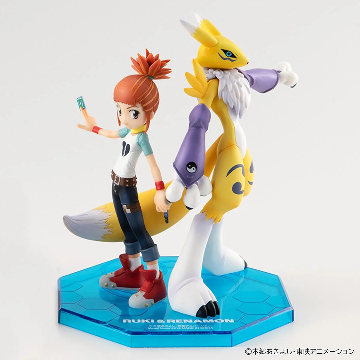 DIGIMON - Renamon & Ruki Makino - Statue GEM 13cm