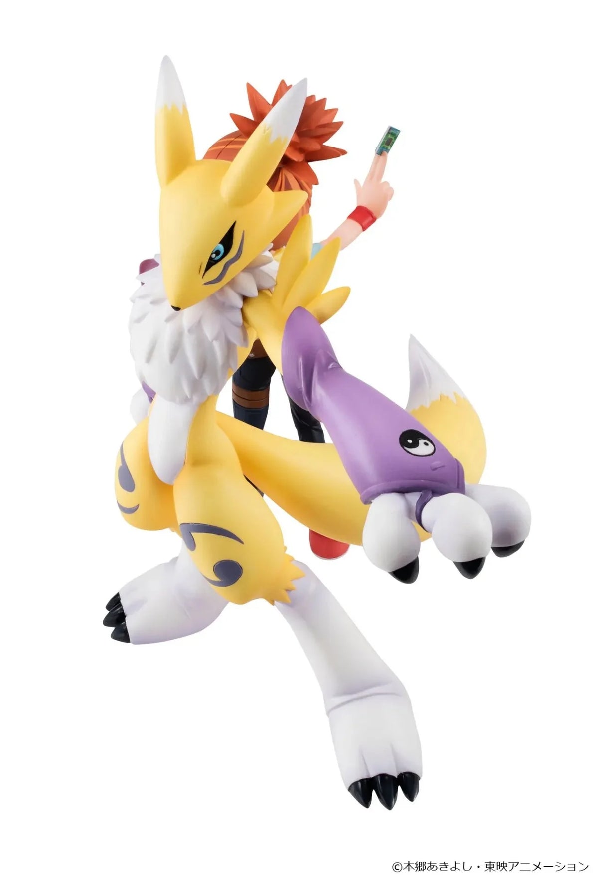 DIGIMON - Renamon & Ruki Makino - Statue GEM 13cm