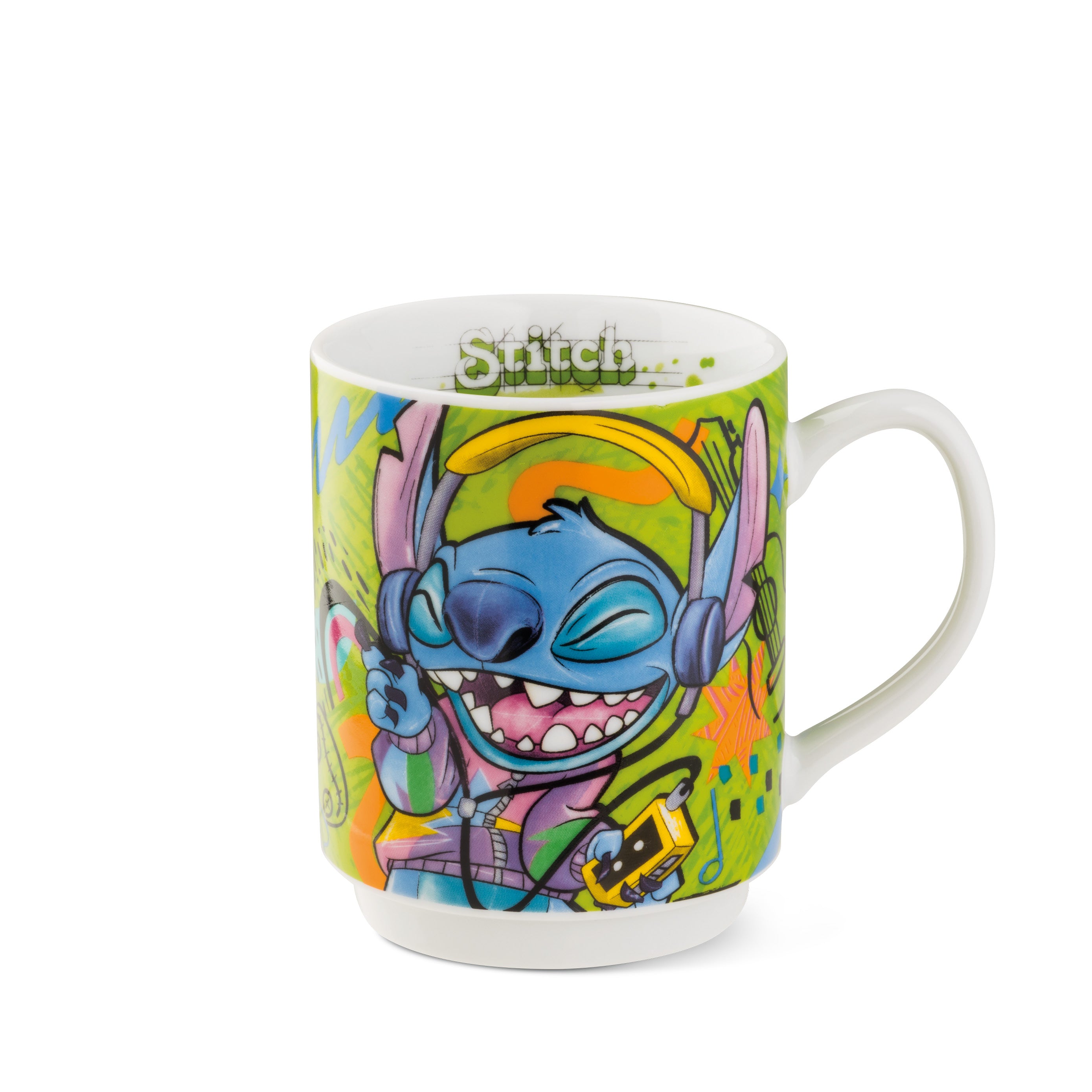 STITCH - 14oz Mug - Green
