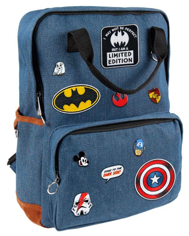 Customizable Denim Backpack - Model A