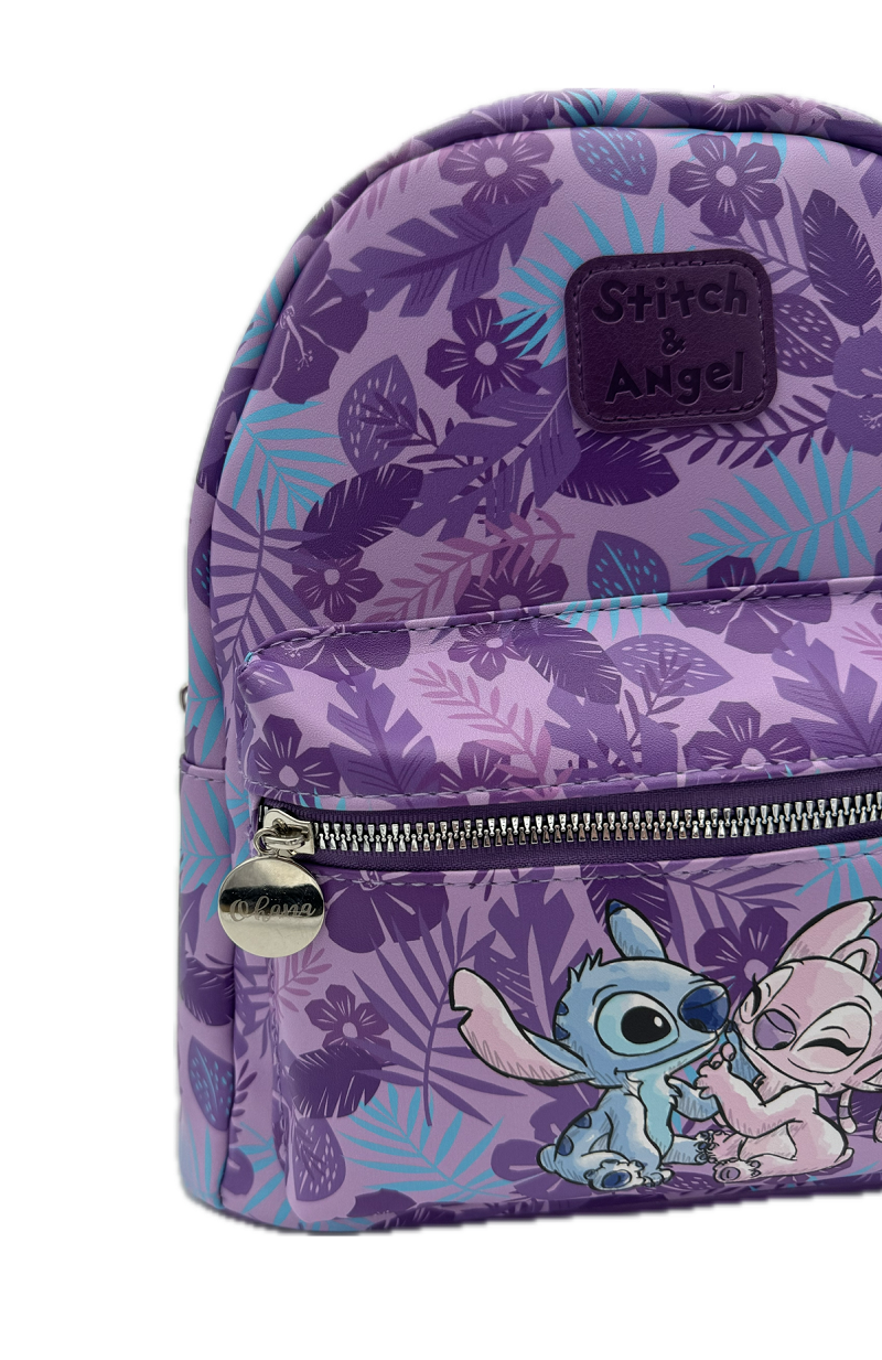 STITCH & ANGEL - Ohana - PU Backpack - 28x11x22cm