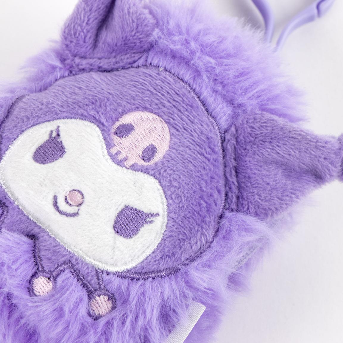 KUROMI - Head - Mini Backpack Keyring Plush