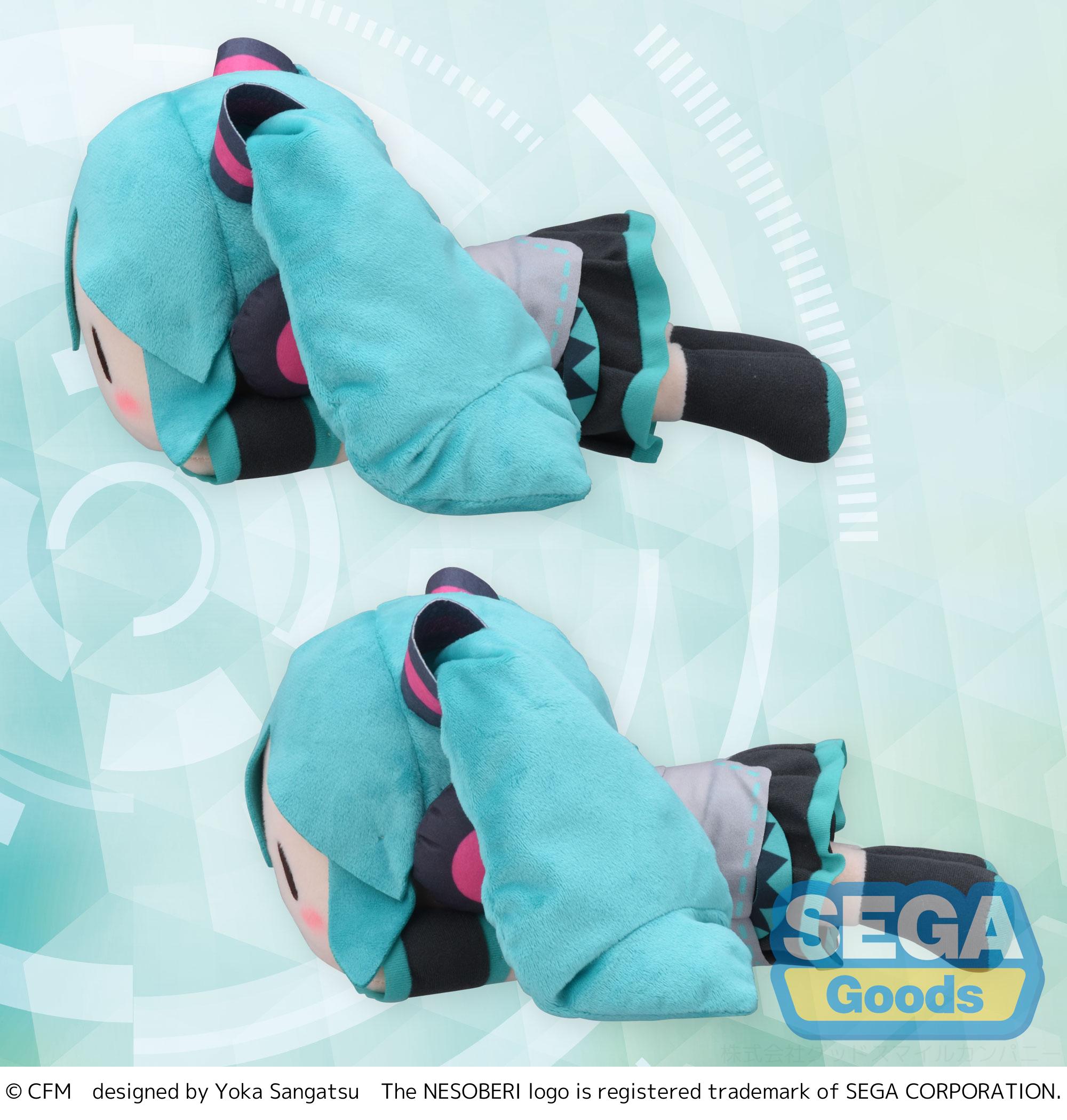 HATSUNE MIKU - Hatsune Miku lay down  - Plush