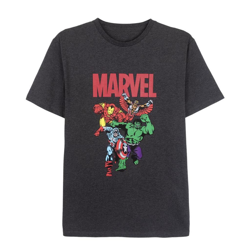MARVEL - Cotton T-Shirt - 4 Characters - Size 2XL