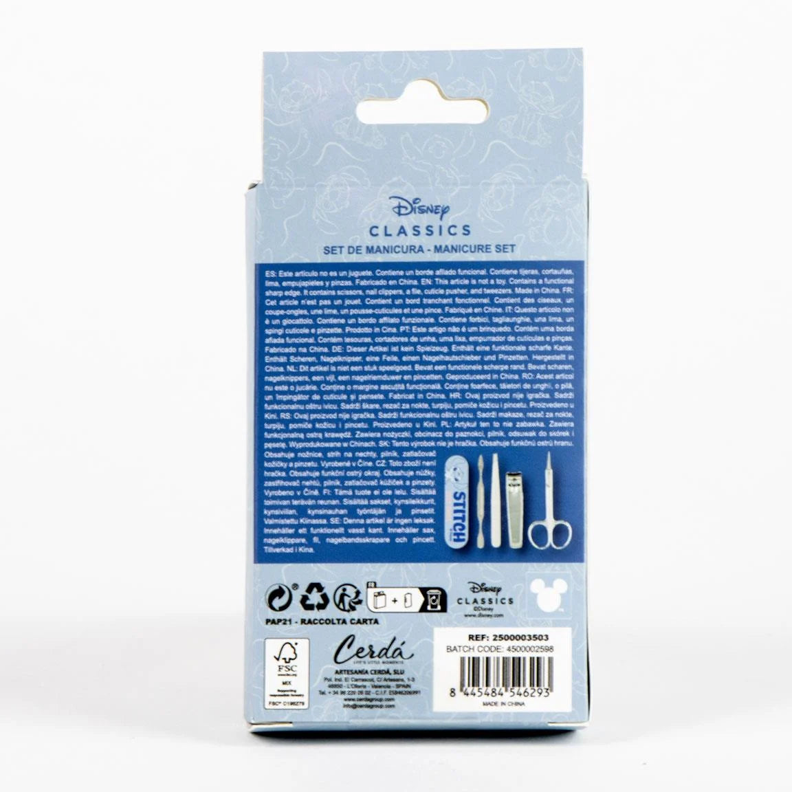 STITCH - Manicure Set 6pc