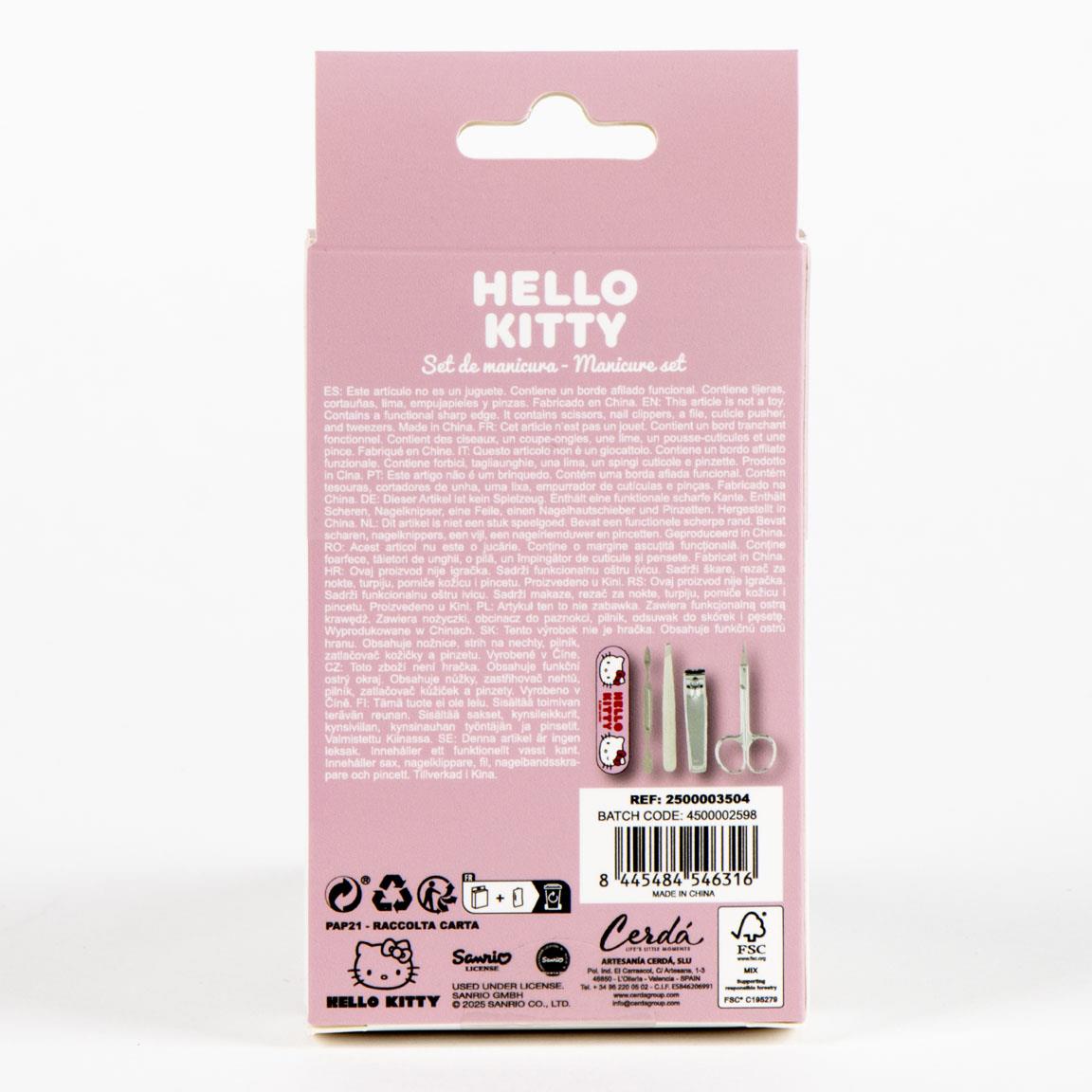 HELLO KITTY - Manicure Set 6pc