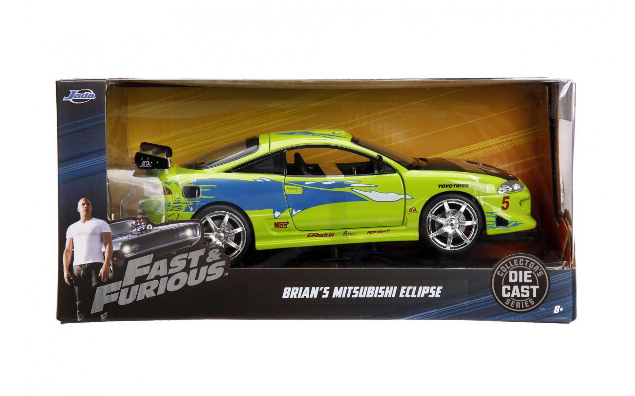 FAST & FURIOUS - 1995 Mitsubishi Eclipse 1:24