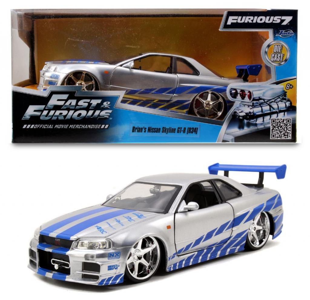 FAST & FURIOUS - 2002 Nissan Skyline - 1:24