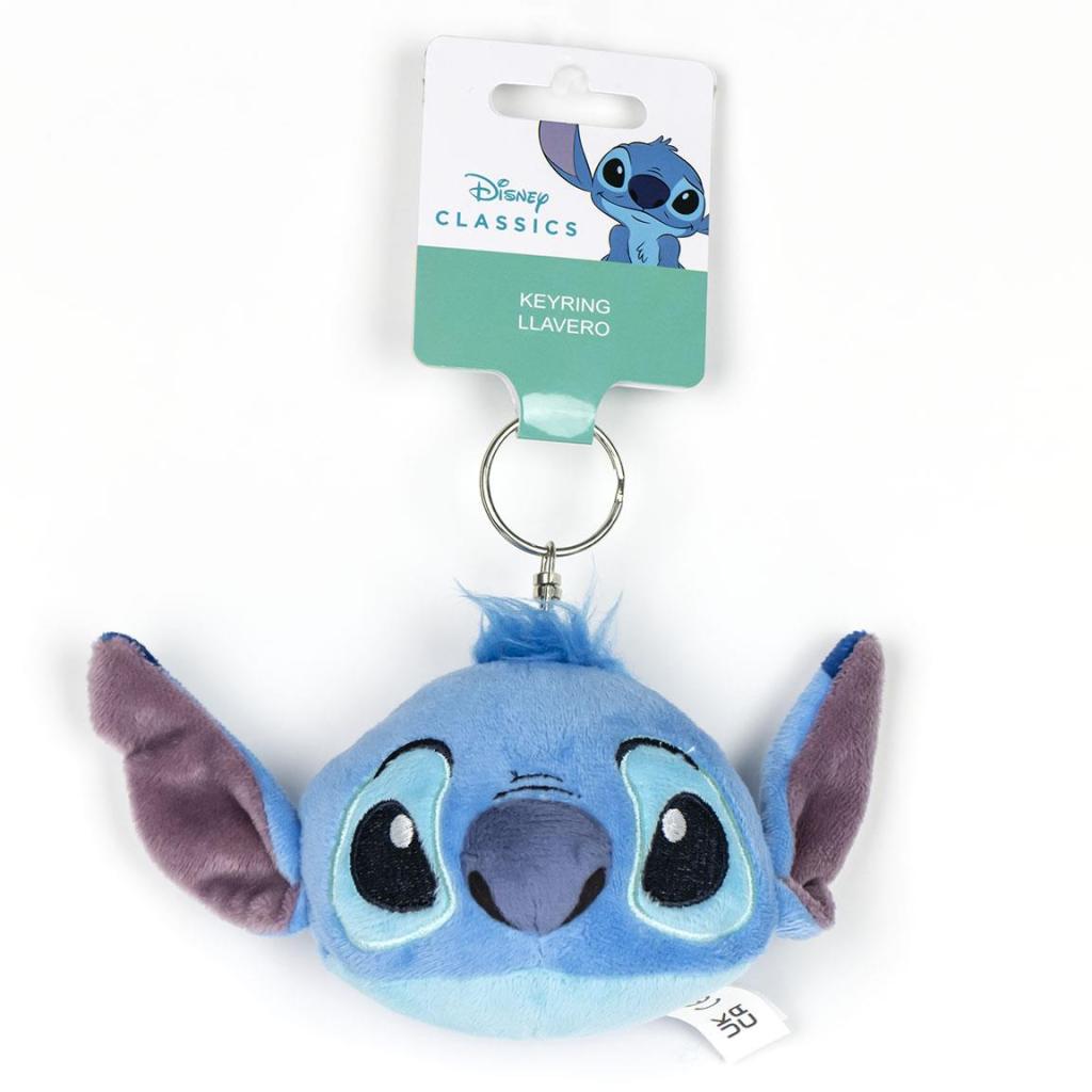 STITCH - Head - Plush - Keychain