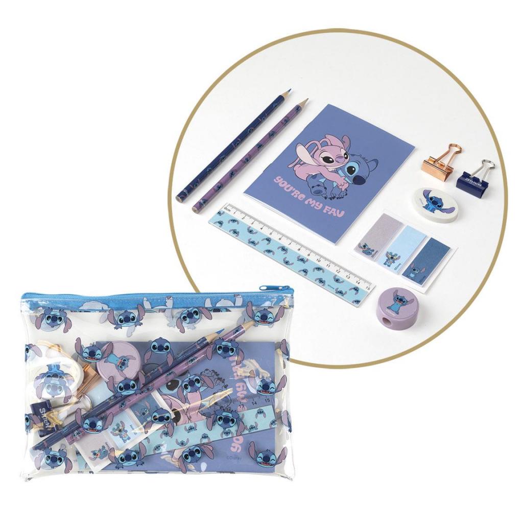 STITCH & ANGEL - You're My Fav - Stationery Set 12 Pc