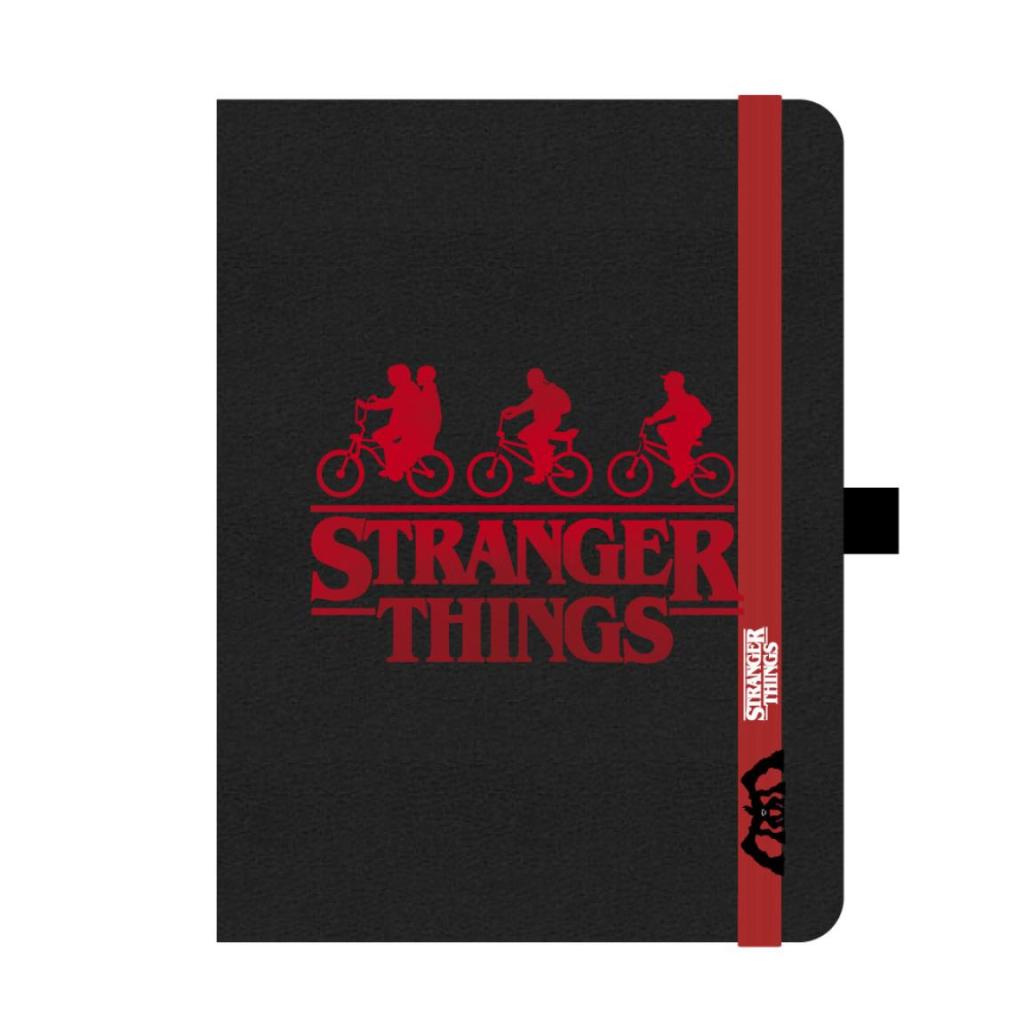 STRANGER THINGS - Faux Leather Notebook - Size A5