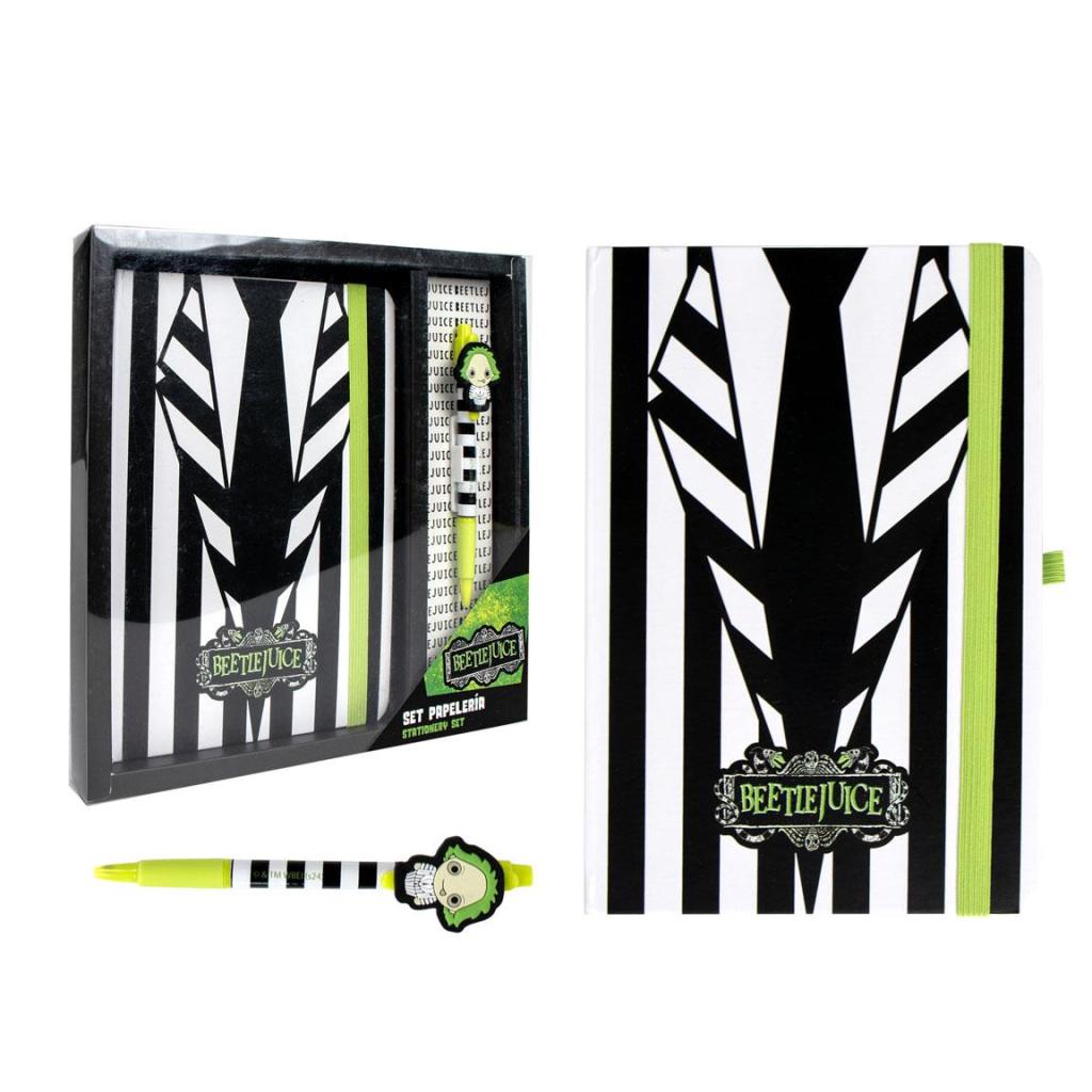 BEETLEJUICE - Premium Pack A5 Notebook + Pen